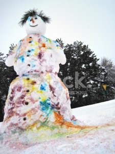 the tribez quest snowman building competition